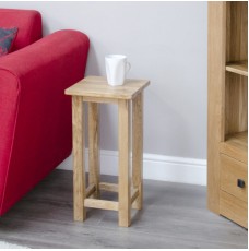 Opus Oak Square Occasional Lamp Table